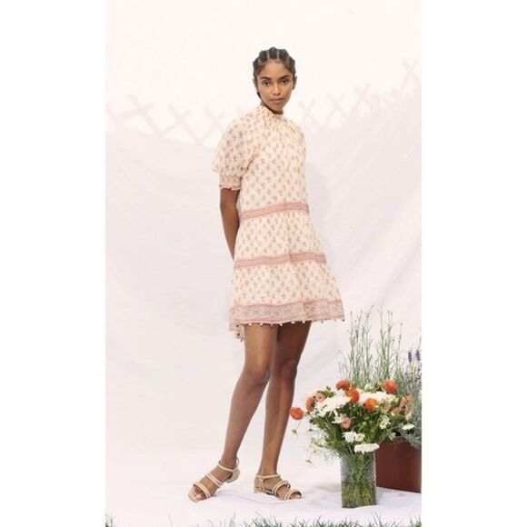 SAYLOR Mags Floral Mini‎ Dress medium - Picture 1 of 5